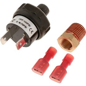 Resim Hava Kompresörü Pompa Basıncı 70-100 Psı Anahtarı Kontrol Vanası 12v Yurt Dışından 