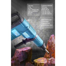 Resim Elektrikli 4200W 11 kg Sds Max 3 Fonksiyonlu Kırıcı Delici Hil Ti 