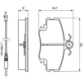 Resim Renault Clio 2 On Fren Balatasi 1.4 1999-2006 Magnetı Marellı 323700000100 