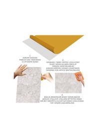 Resim Tink Kendinden Yapışkanlı Gri Lekeli Mermer Desenli Pvc Panel 41x62 Cm 