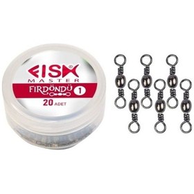 Resim Fırdöndü Paslanmaz Black Nickel 20 Adet Özel Kutulu 2 