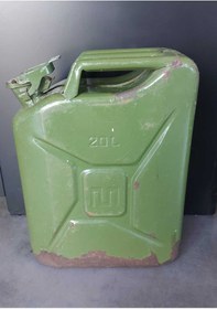 Resim kho military design Haki 20 Lt Benzin Bidonu 
