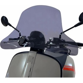 Resim GP Kompozit Vespa GTV 300 2024 Uyumlu Ön Cam Şeffaf 42 cm 