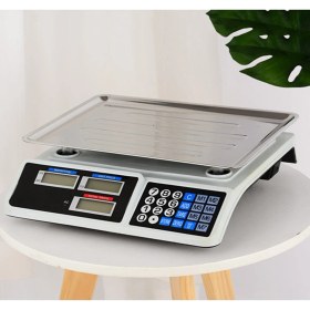 Resim OEM Metal Ölçüm Tartısı Elektronik Terazi Bakkal Manav Market ve Pazarcı Tartısı 40KG 