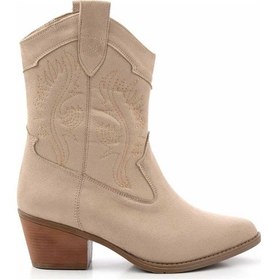 Resim Bej Kadın Bot & Bootie K02586888802 Bej 