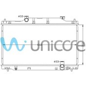 Resim UNICORE CIVIC TYPE-R 2001-2006 658*350 SU RADYATÖRÜ 19010-PRA-003 