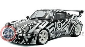 Resim 1:18 Solido 2022 Porsche RWB Bodykit #13 'The Zebra' Camouflage 