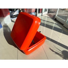 Resim Motosiklet Servis Kurye Çantası Midi Box Turuncu 110 Litre Turuncu 