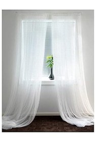 Resim STOREMAX Lill Perde Çifti Beyaz (280 cm x 300 cm) 890831 