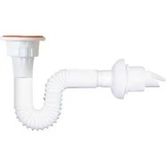 Resim Muffmatik Rekorlu Çekvalfli Körüklü Krom Lavabo Sifonu 