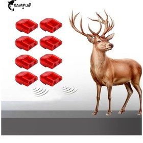 Resim Cloud011 Araç İçin 8'li Kırmızı Geyik İkaz Düdüğü - Güvenli Sürüş 