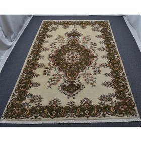 Resim Zehra Abla Halı Yeni El Dokuma 5m2 Nadide Göbekli Sümerbank Yün Halı 7018 Çok Renkli 