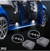 Resim Lumaworld Ford İçin Evrensel Led Kapı Işık Ve Logo Projektörü Kolay Kurulum Pil İle Çalışan 