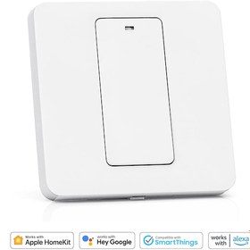 Resim Meross Wi-Fi Uzaktan Kontrollü Akıllı Çift Yönlü Tuşlu Akıllı Ana 
