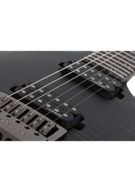 Resim Schecter Banshee Mach-6 Evertune Elektro Gitar (Fallout Burst) 