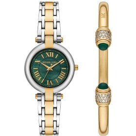 Resim Michael Kors Mk4973set Kadın Kol Saati Ve Bileklik Metalik Gri 