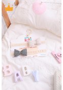 Resim Babyhola Kız Bebek 2'li Saç Bandı Bandana Set Siyah-krem 1706 Çok Renkli 