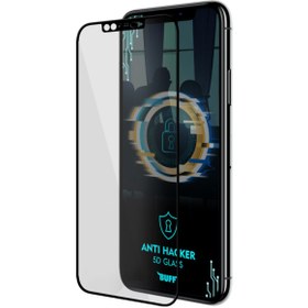 Resim Buff Iphone 11/Xr Uyumlu 5D Glass Anti Hacker Ekran Koruyucu 