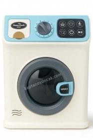 Resim Pilli Büyük Boy Dokunmatik Tuşlu Çamaşır Makinası Oyuncak 