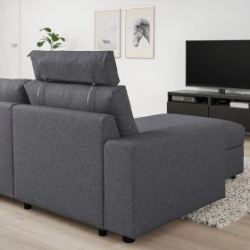 Resim IKEA Gri Ferah Kanepe - Baş Desteği 