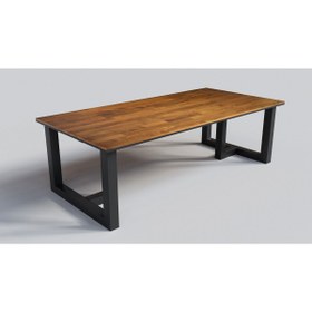 Resim NT Concept Ntconcept Kau Doğal Ağaç Toplantı Masası(120CM-340CM) 