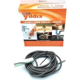 Resim Lavabo ve Gider Boru Açacağı (3 Metre) 