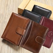 Resim Erkekler için Gerçek Deri Cüzdan - Fermuarlı Kapanışlı, Yatay Tasarım, Sevgililer Günü, Yıldönümü, Babalar Günü, Yılbaşı, 6 Renk Seçeneği ile Mükemmel Hediye, Günlük Kullanım İçin İdeal, Günlük Cüzdan | Modern Tasarım | Fermuarlı Kapanışlı Cüzdan 