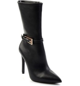 Resim Siyah Kadın Bot & Bootie K02209029409 Siyah 