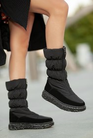 Resim Khayt Carola Su Geçirmez Kaymaz Taban Fermuarlı Fashion Kadın Spor Çizme 