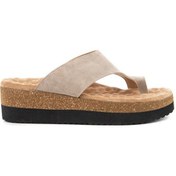 Resim Muya Hora 34226-045 Anatomik Taban Parmak Arası Kadın Terlik Krem 36-40 Krem 