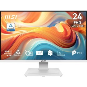 Resim MSI 23.8" PRO MP241W E14V 1920x1080 (FHD) 16:9 FLAT VA 144HZ 1MS (MPRT) FREESYNC BEYAZ MONITOR 
