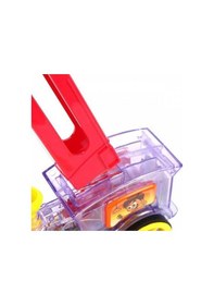 Resim Pilli Domino Yerleştiren Tren - Domino Treni - Train 