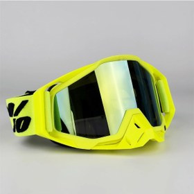 Resim Ccgloball Motosiklet Sürüş Gözlüğü Rüzgar Geçirmez Maske Dış Mekan Gözlüğü Sarı Çerçeve-altın Parça 
