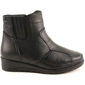 Resim Forelli Hakiki Deri Ortopedik Kadın Bot Moly 23 25157 001 