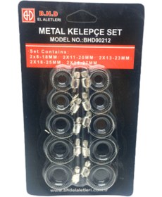 Resim Go İthalat 10 PARÇA METAL HORTUM KELEPÇESİ SET (5224) 