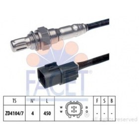 Resim FACET Opel Oksıjen Sensoru Egsoz Manıfoldu Kalos & Aveo T200 Lq5 1,2 8v - 10.8074 