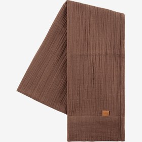 Resim Muslin Runner Kahverengi - Kahverengi / 50x160 
