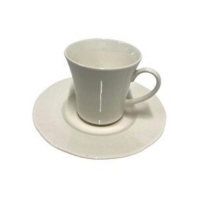 Resim Kütahya Porselen Bone Olympos Sade 12 Parça Çay Fincan Seti 