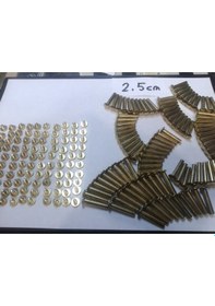 Resim 2.5 CM Dosya Klasör Menü Kartela Vidası Sarı 100 Adet 