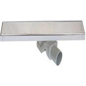 Resim Sukar Paslanmaz Duş Kanalı Yer Süzgeci Duş Izgarası 40 Cm 