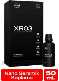 Resim Nasiol XR03 Araç Nano Seramik Kaplama ve Boya Koruma 1.5 Yıl Dayanım 50 ML Su İtici Çizik Önleyici 
