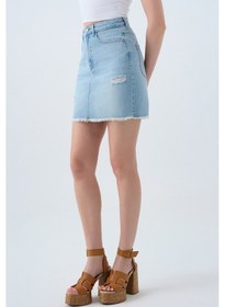 Resim Loft Erato Light W Kadın Etek Lf2039939 Mavi 