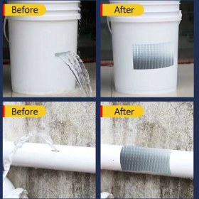 Resim Bondit Çatı Izolasyon Ses Su Yalıtım Tamir Çamur Bandı 10 cm Metre Seç 2 Metre x 10 cm 