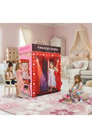 Resim Cici Oyuncak Kız Çocuk Fashion Işıklı Moda Oyun Evi Çadır Eğlenceli Aktivite 90 x 76 x 120 cm 3+ Yaş 