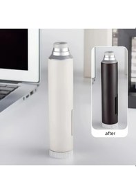 Resim Chuangyinshop Gradient White 1 Adet Sıcaklık Kontrollü Renk Değiştiren Ahşap Araç Ve Ev İçin Taşınabilir Kültablası 