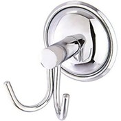 Resim 2'Li Ikili Banyo Bornoz Askılık Kancalı 1 Krom 