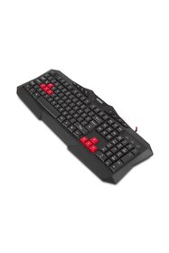 Resim Everest KMX-88 USB Kablolu Siyah Gaming Q Klavye+ Mouse Set 