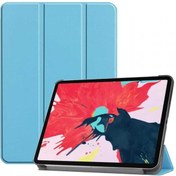 Resim Fuchsia Xiaomi Mi Pad 5 Uyumlu Smart Cover Standlı Katlanabilir Akıllı 1-1 Tablet Kılıfı 