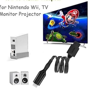 Resim Sheling Wii - HDMI Adaptörü, 1080P/720P Full HD Dönüştürücü için Nintendo Wii, TV Monitörü ve Projektör 