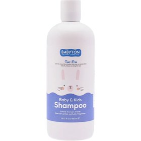 Resim Babyton Göz Yakmayan Doğal Bebek ve Çocuk Şampuanı 400ml 